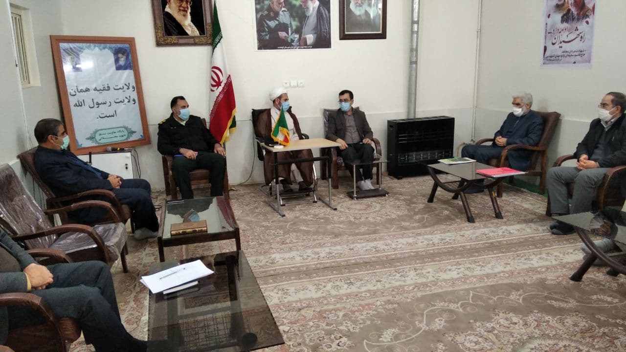 جلسه معرفی هیئت امناء ستاد بازسازی عتبات عالیات شهرستان کوهدشت