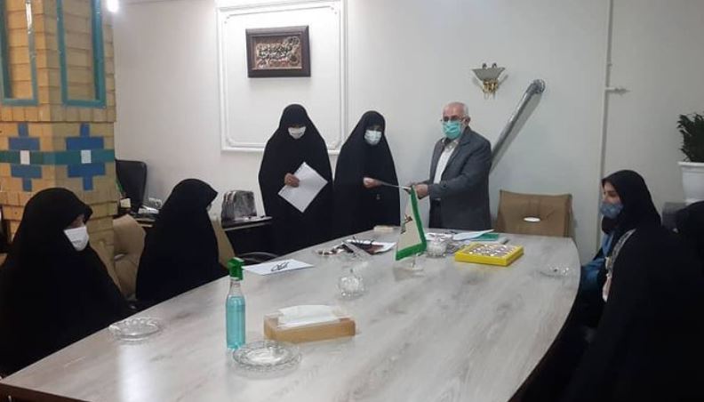 جلسه امور بانوان ستاد بازسازی عتبات عالیات استان قزوین