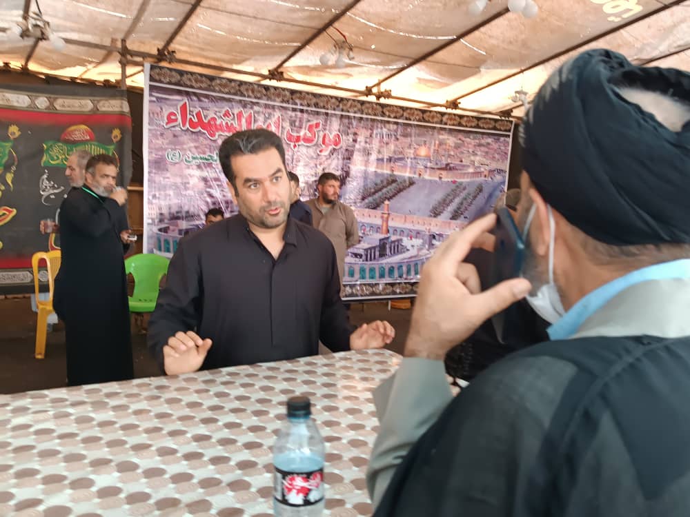 بازدید و نظارت میدانی روزانه رئیس ستاد توسعه و بازسازی عتبات عالیات خوزستان بر روند خدمات رسانی به زائرین+تصویر و فیلم