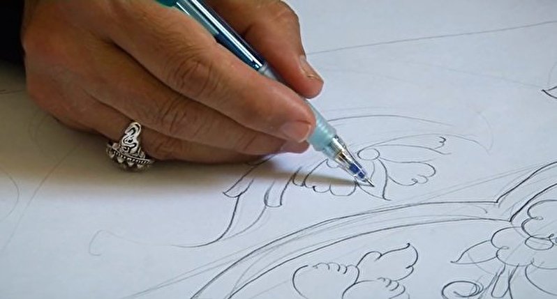 تداوم یک هزاره حضور - هنر قلم زنی