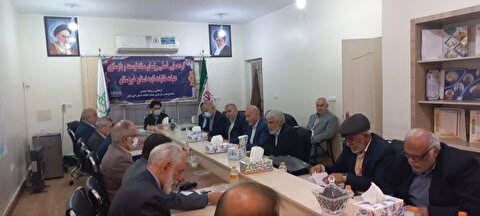 گردهمایی فصلی رؤسای ستادتوسعه و بازسازی عتبات عالیات استان خوزستان برگزار شد