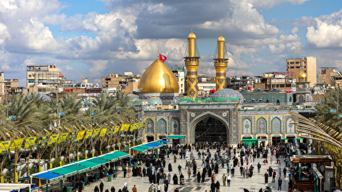 مشارکت دو ملت ایران و عراق در ساخت گنبد حرم امام حسین(ع)