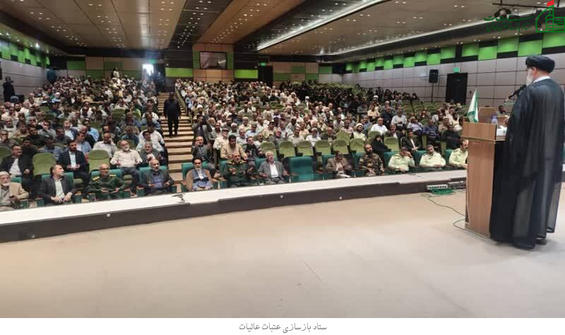 برگزاری اجتماع بزرگ مواکب اربعین حسینی منطقه4 ستاد توسعه وبازسازی عتبات عالیات کشور