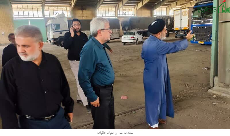 گزارش تصویری بازدید از زیرساخت های خدماتی مواکب اربعین در پایانه های شلمچه و چذابه