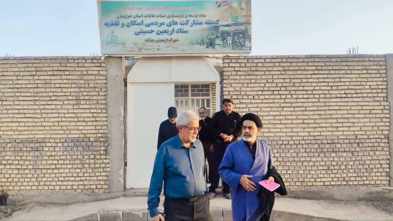 آغاز فعالیت های مقدماتی کمیته اسکان وتغذیه ستاد اربعین حسینی در استان خوزستان+به روایت تصویر