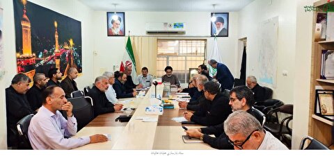 جلسه توجیهی بازرسان مواکب اربعین حسینی خوزستان برگزار گردید
