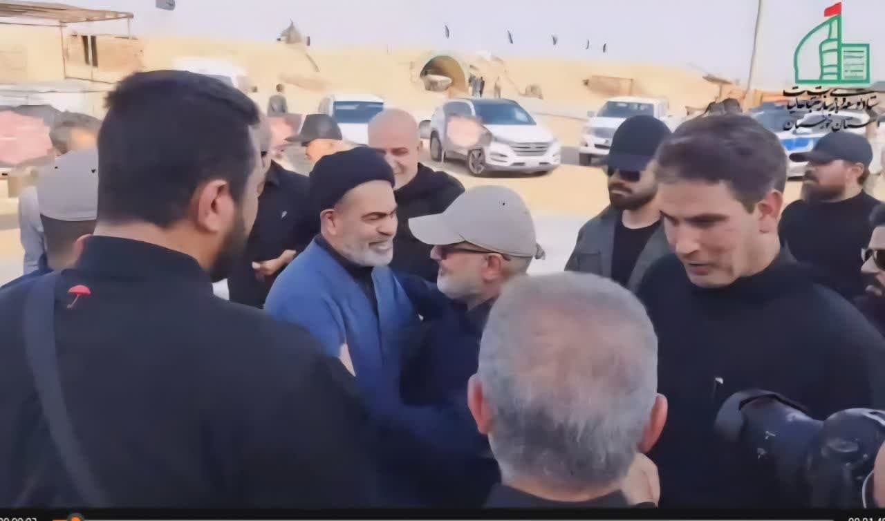 بازدید میدانی استاندار خوزستان از نحوه انتقال کامیون های بار مواکب