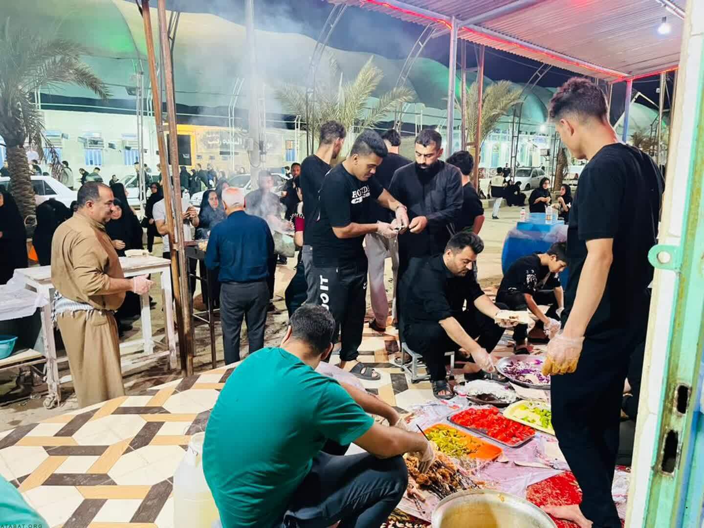 شور و اشتیاق خدمت گذاری مواکب خوزستانی به زائران اربعین حسینی