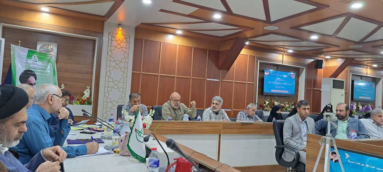 گزارش تصویری برگزاری گردهمایی فصلی مسئولین ستادهای تابعه استان خوزستان