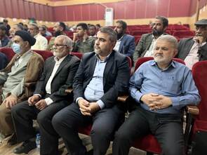 مراسم تجلیل از خادمین مواکب اربعین حسینی شهرستان ماهشهر