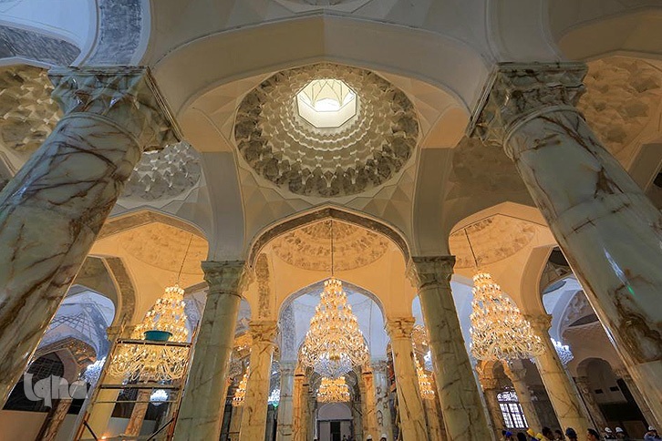 صحن حضرت زهرا(س) در آستان مقدس علوی افتتاح شد صحن حضرت زهرا(س) در آستان مقدس علوی افتتاح شد