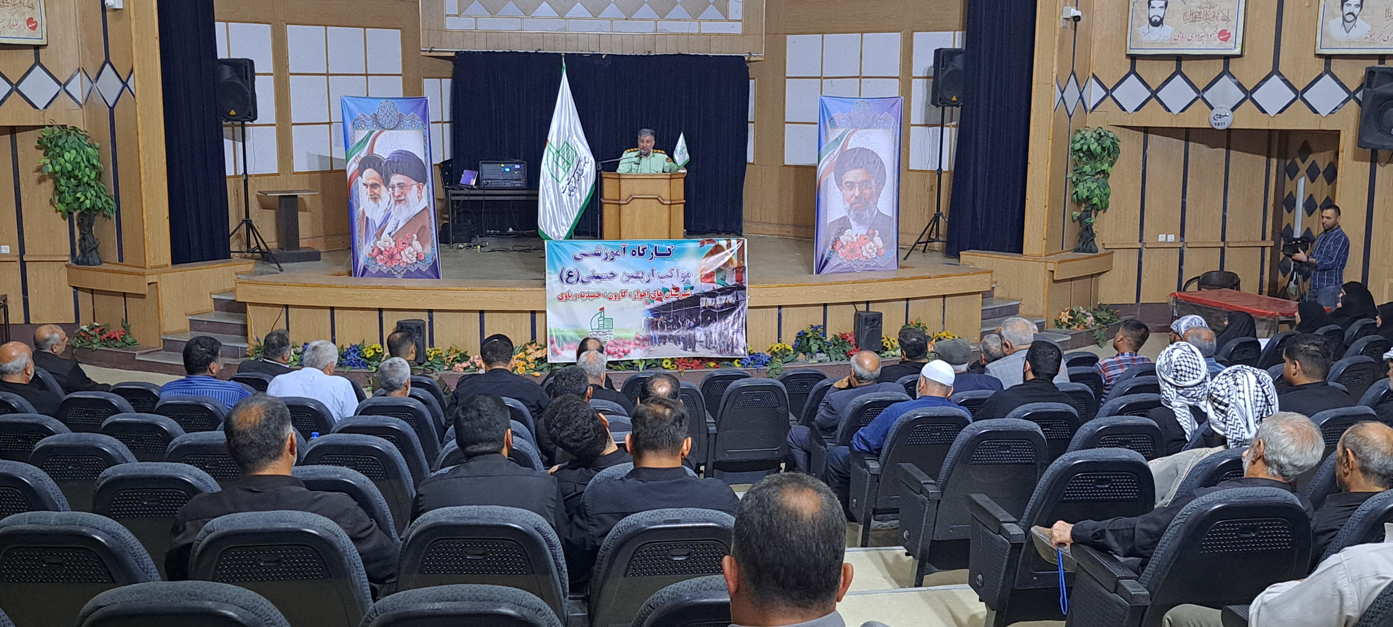 برگزاری کارگاه آموزشی مدیران مواکب اربعین حسینی شهرستان های اهواز، باوی و کارون