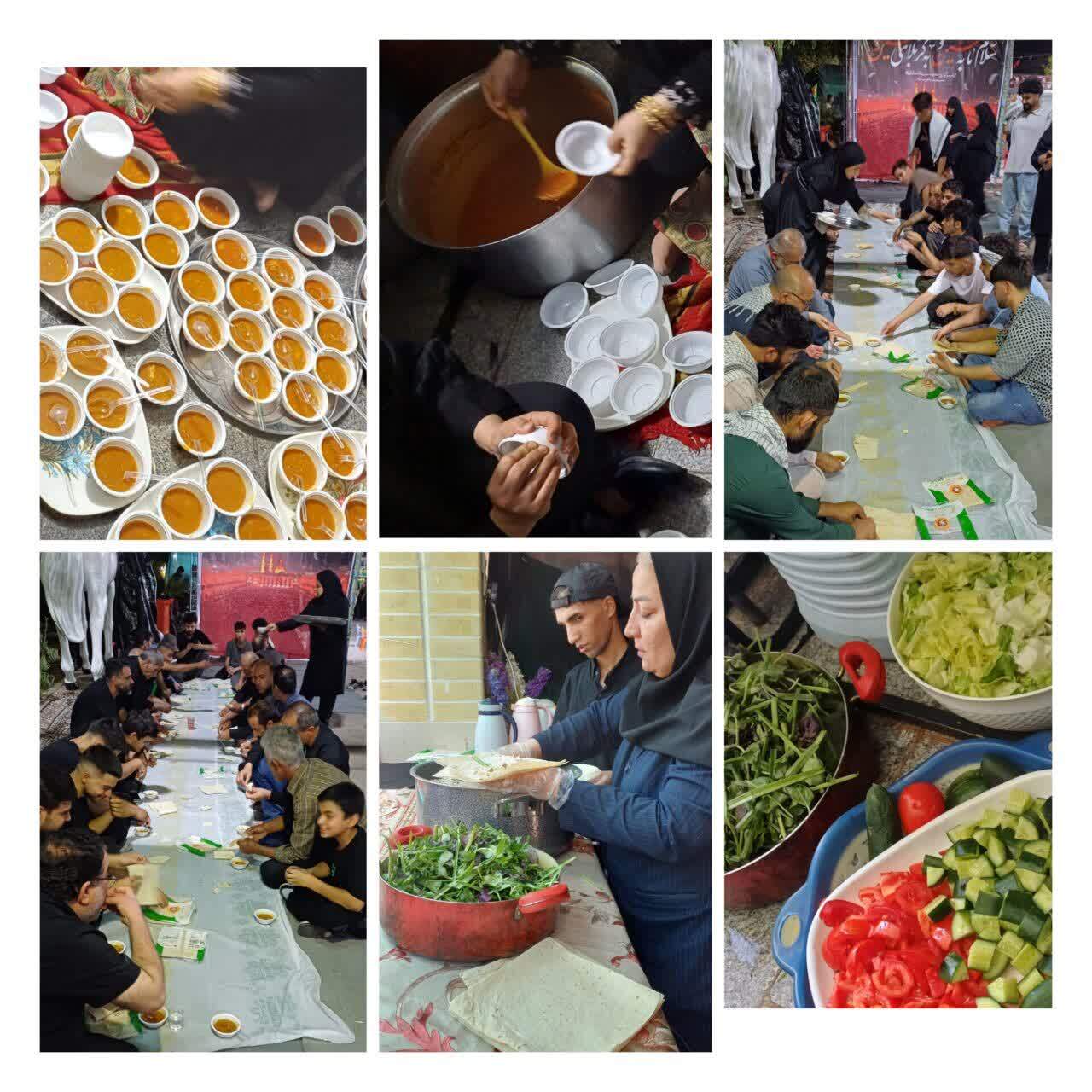 فعالیت مواکب مردمی اربعین حسینی بین راهی اندیمشک به روایت فیلم و عکس